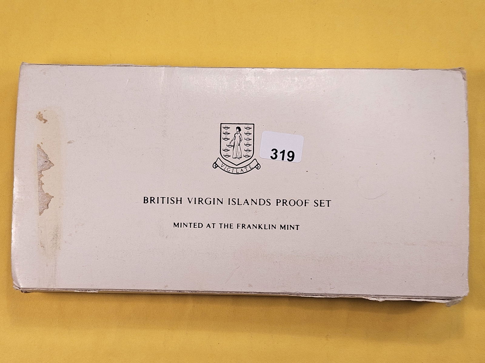 1982 British Virgin Islands Silver Proof Set (1 of 3)