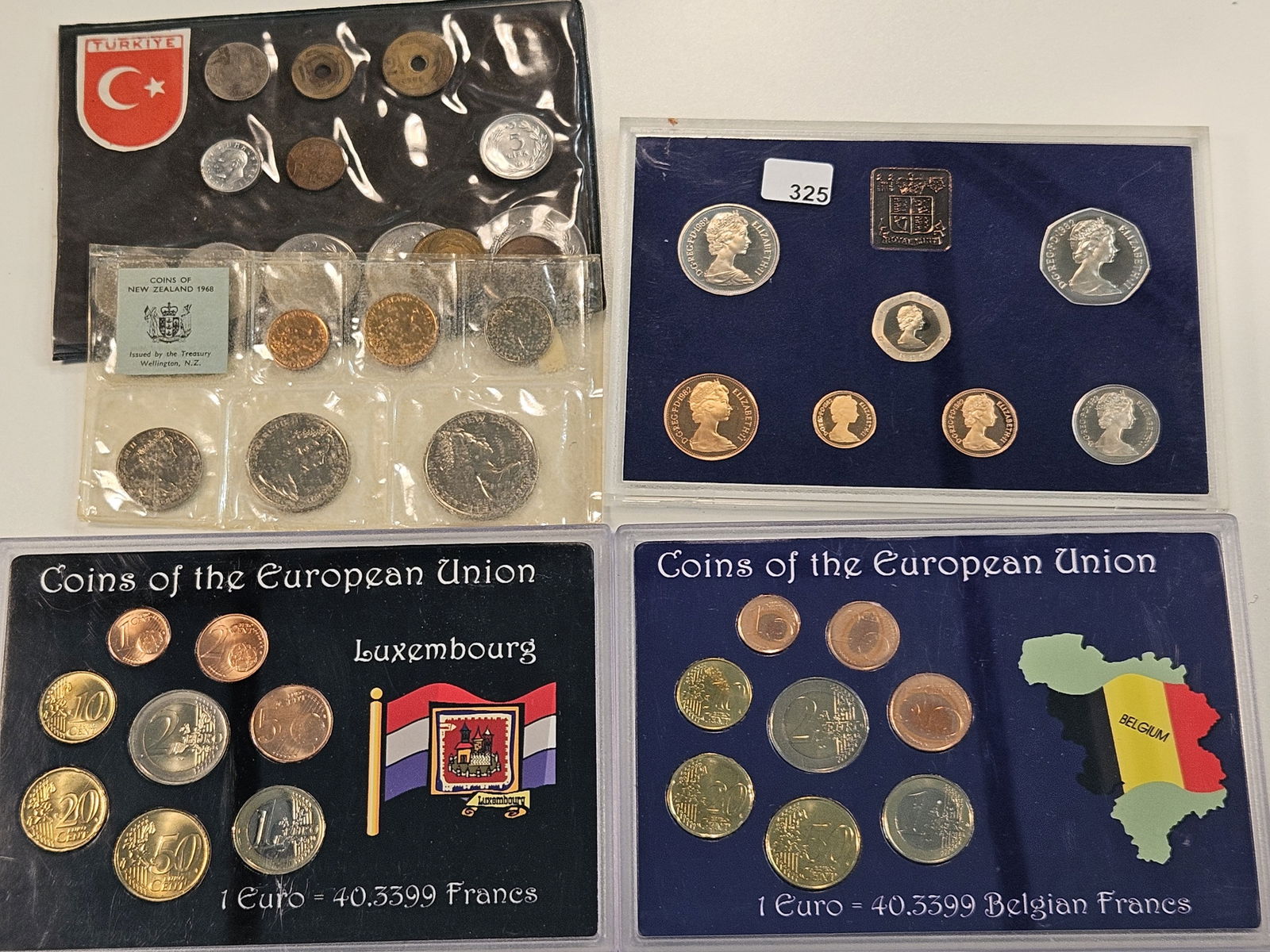 Five Foreign Coin Sets (1 of 5)