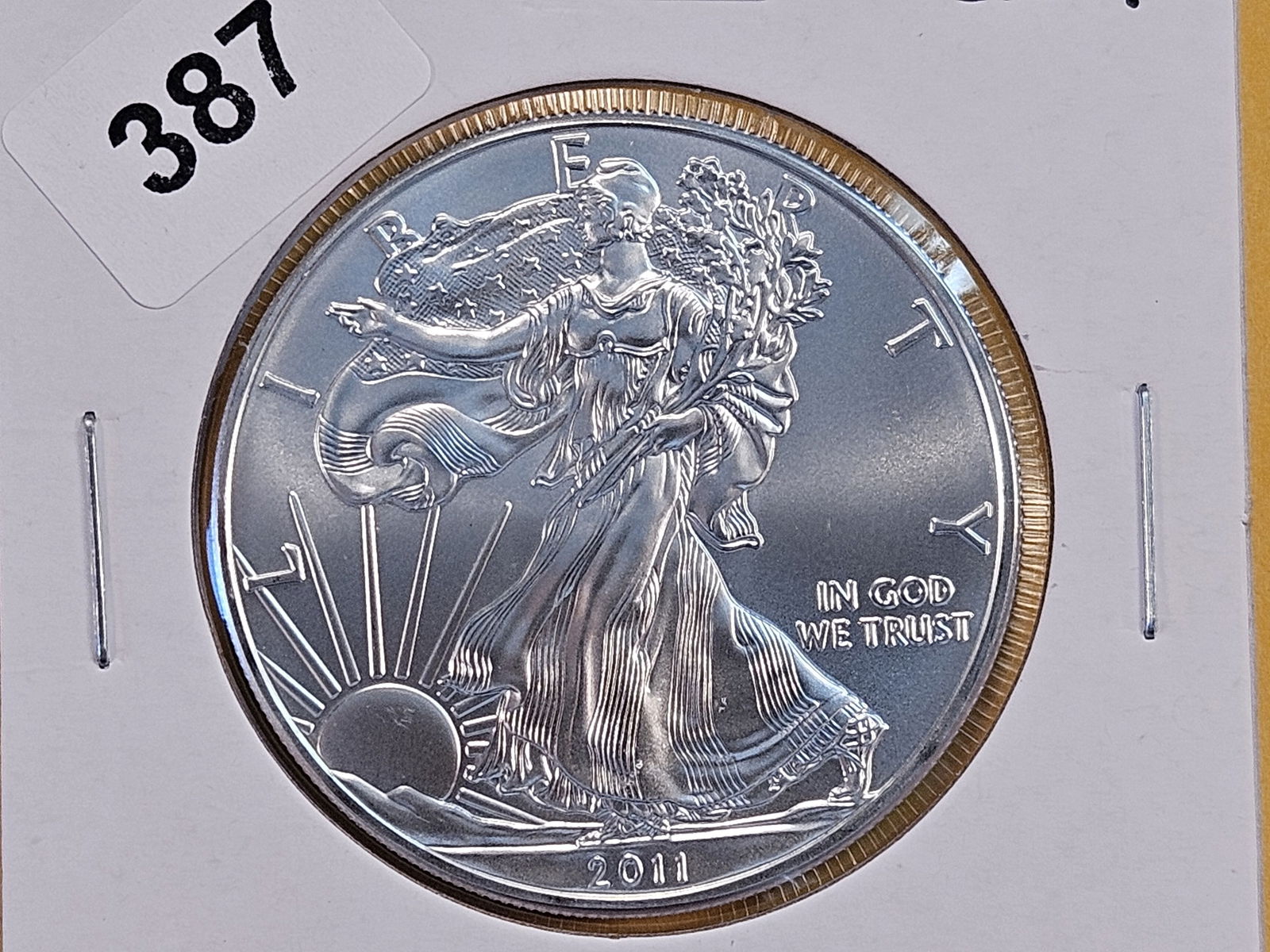 And last but not least, a GEM BU 2011 American Silver Eagle (1 of 4)