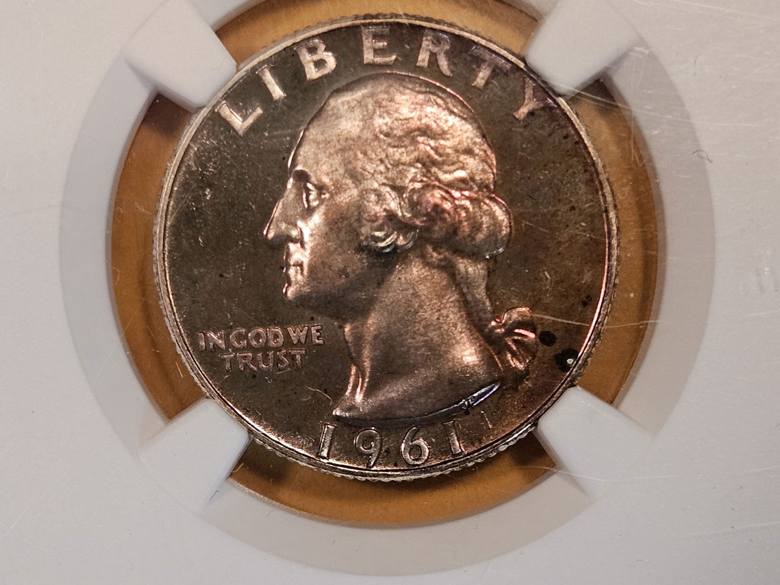 GEM! NGC 1961 silver Washington Quarter in Proof 65 (1 of 12)