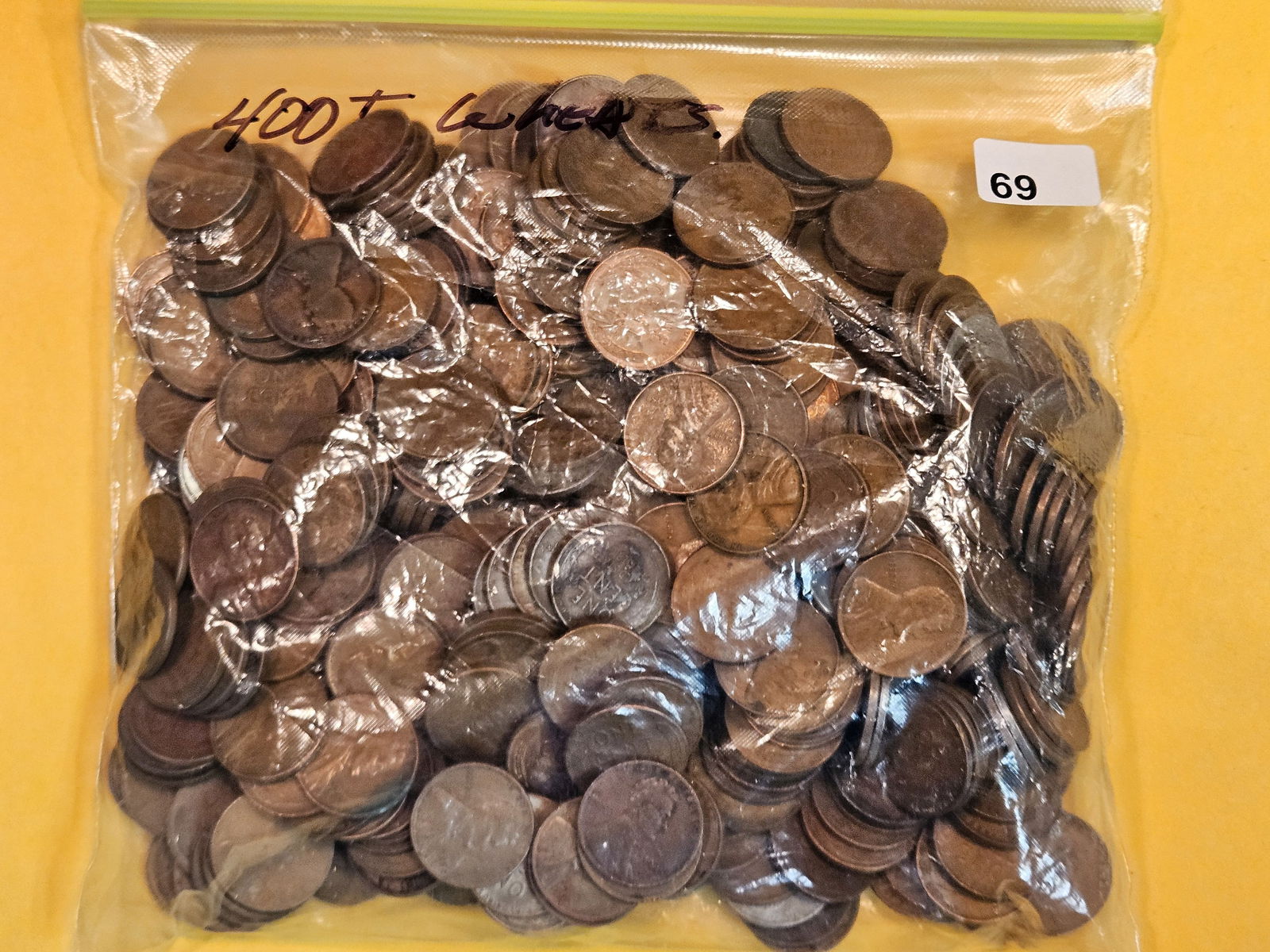 FOUR HUNDRED Wheat cent (1 of 1)