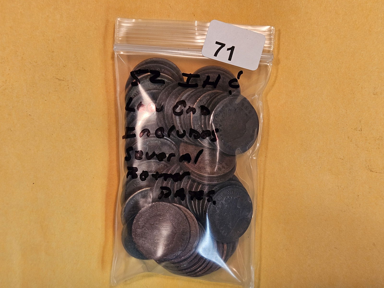 Fifty-two Indian Cents (1 of 2)