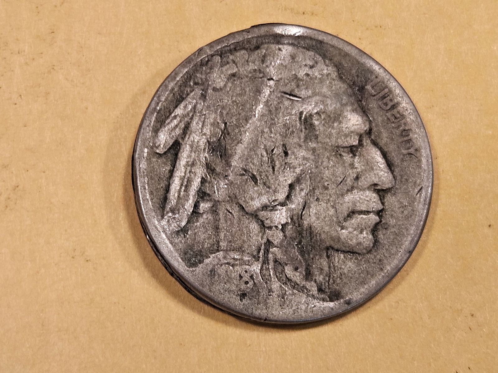 * MINT ERROR * 1918-S Buffalo Nickel (1 of 9)