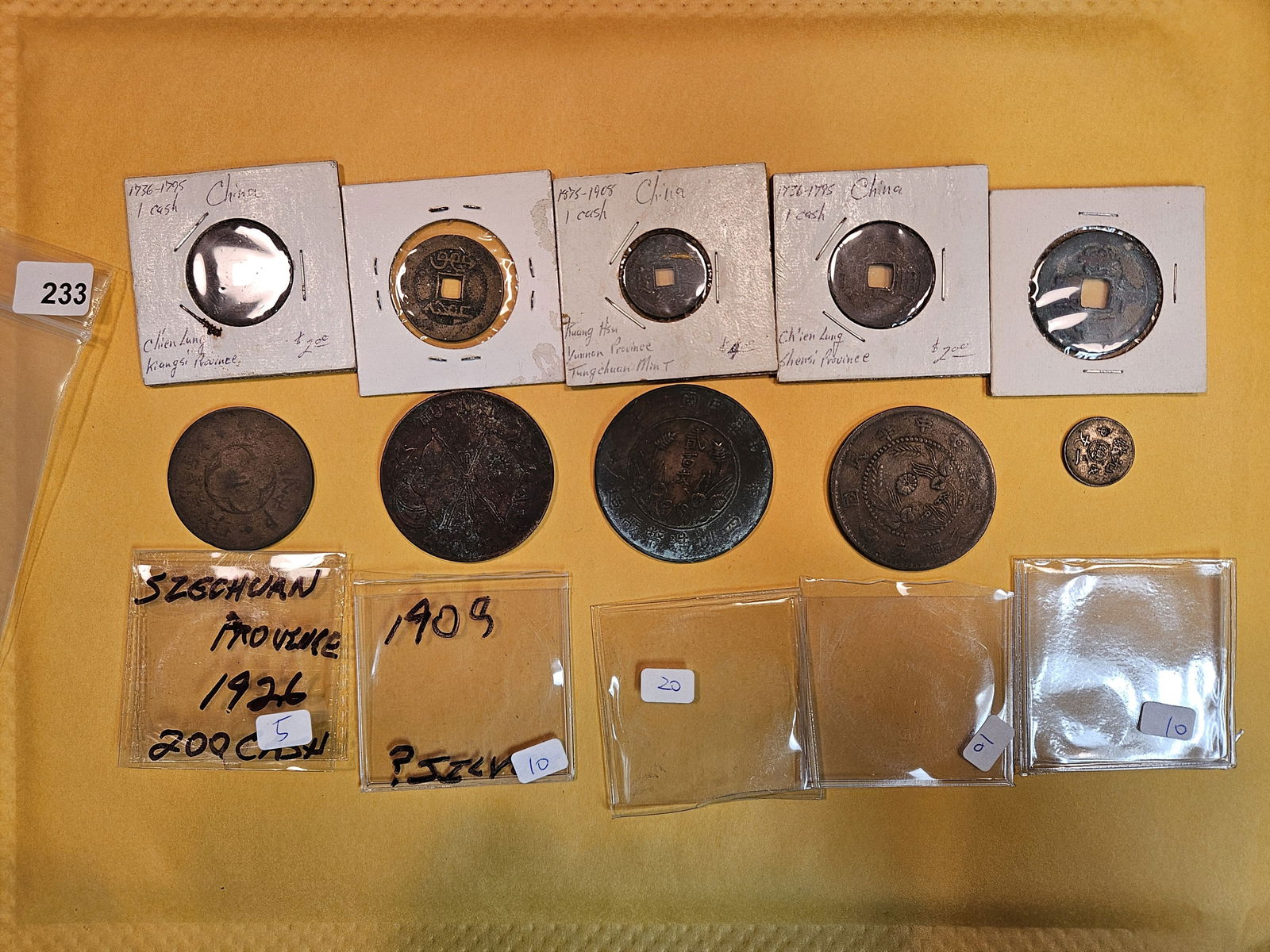 Ten mixed Asian Coins (1 of 9)
