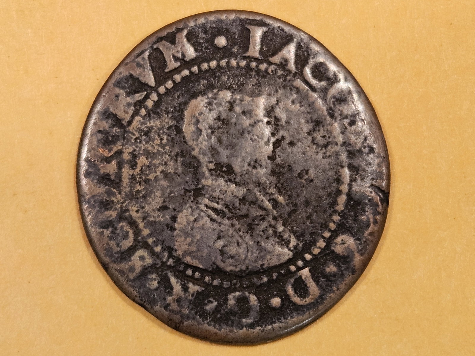 1567 - 1625 Scotland 2 pence: James VI