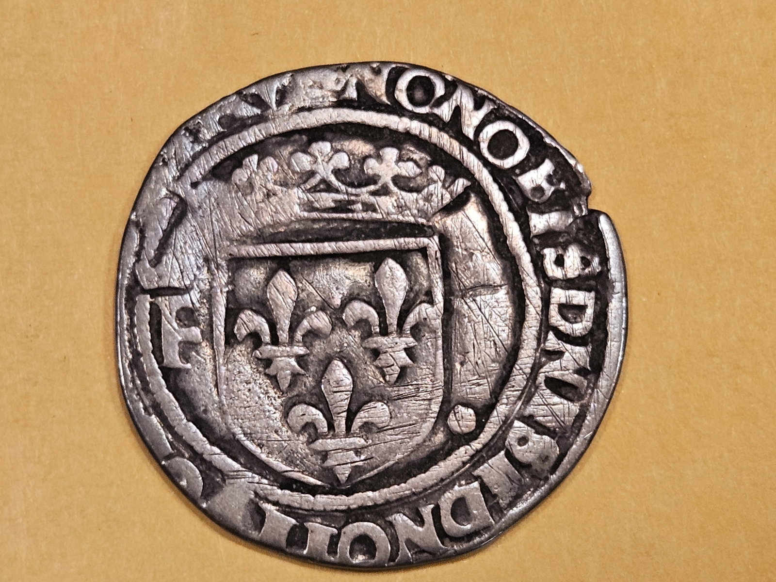 1513 - 1547 France 1/2 teston: Francis I