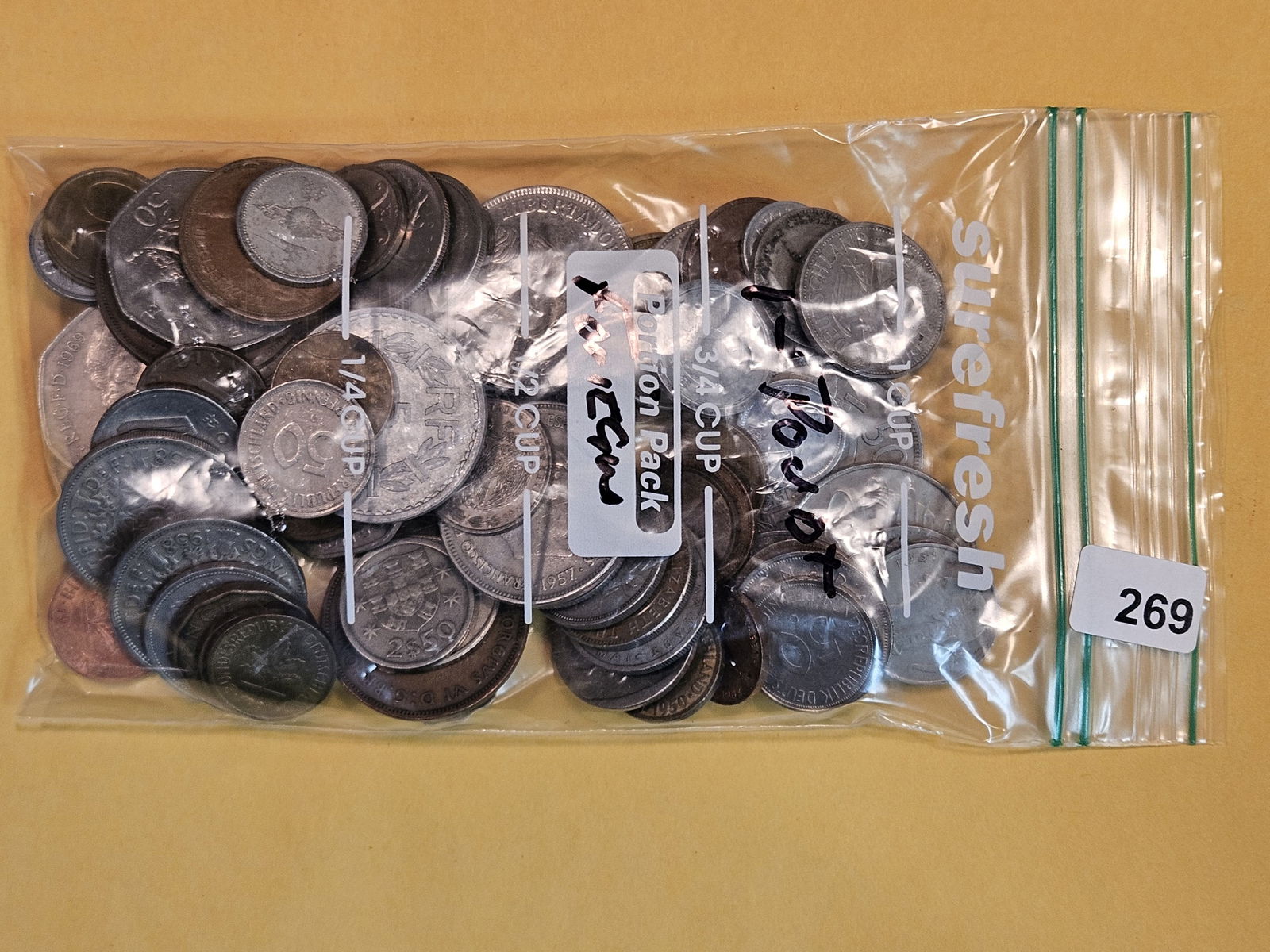 ONE POUND of mixed World Coins (1 of 2)