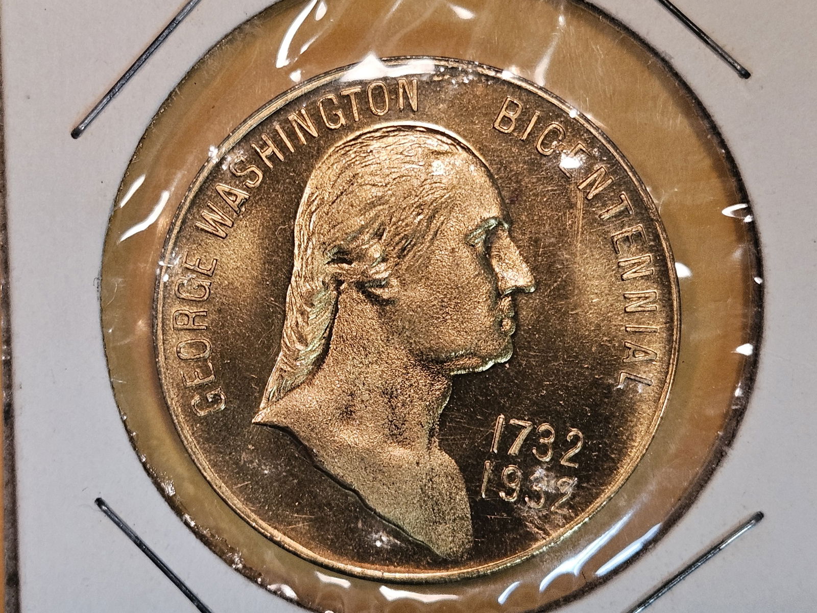 GEM Brilliant Uncirculated 1932 Washington Bicentennial So-Called Half Dollar (1 of 4)