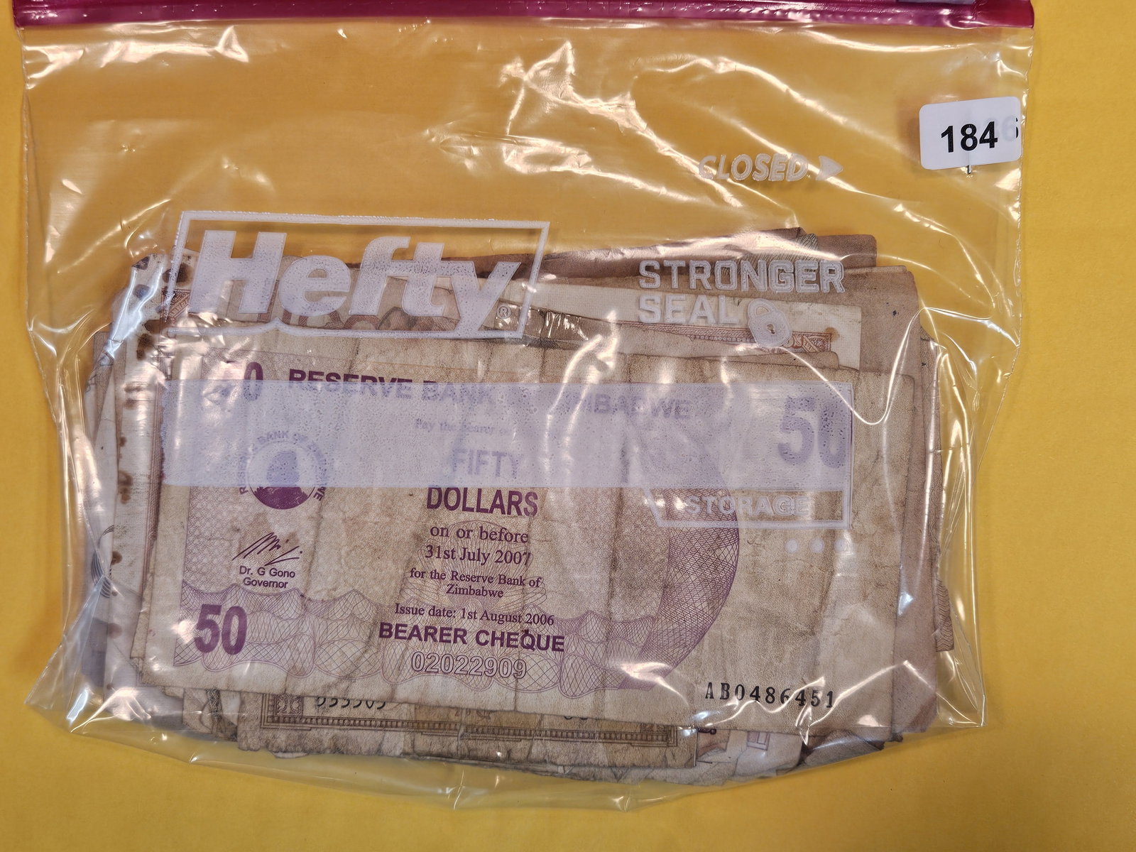 Fifty mixed pieces of World Currency (1 of 2)