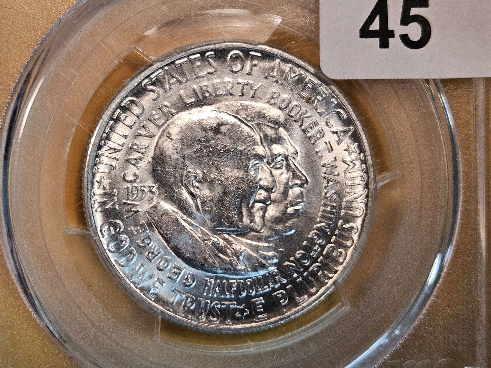 GEM! PCGS 1953-S Commemorative silver half dollar in Mint State 65 (1 of 4)