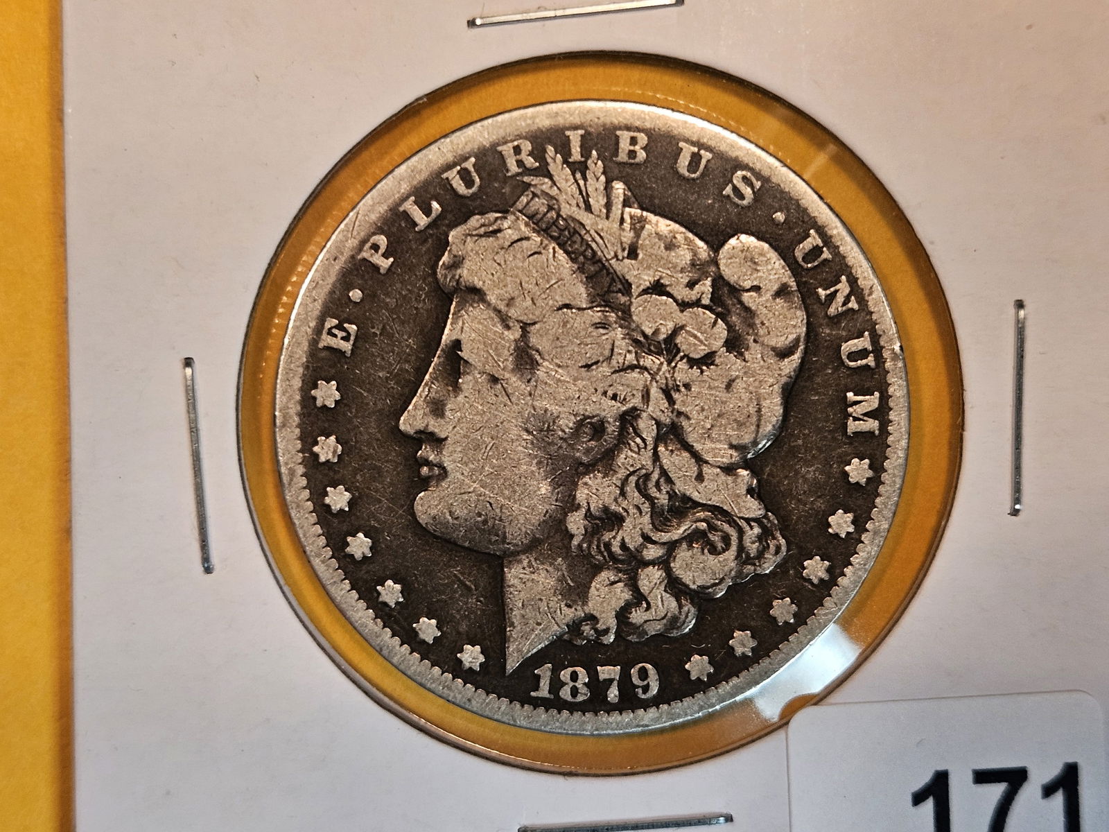 ** KEY DATE ** 1879-CC Morgan Dollar in Very Good (1 of 3)