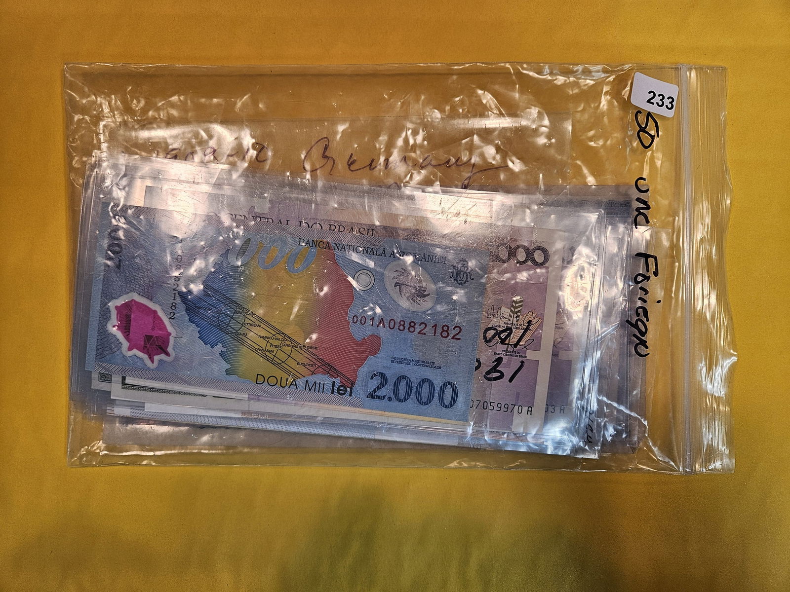 FIFTY Uncirculated World Notes (1 of 3)