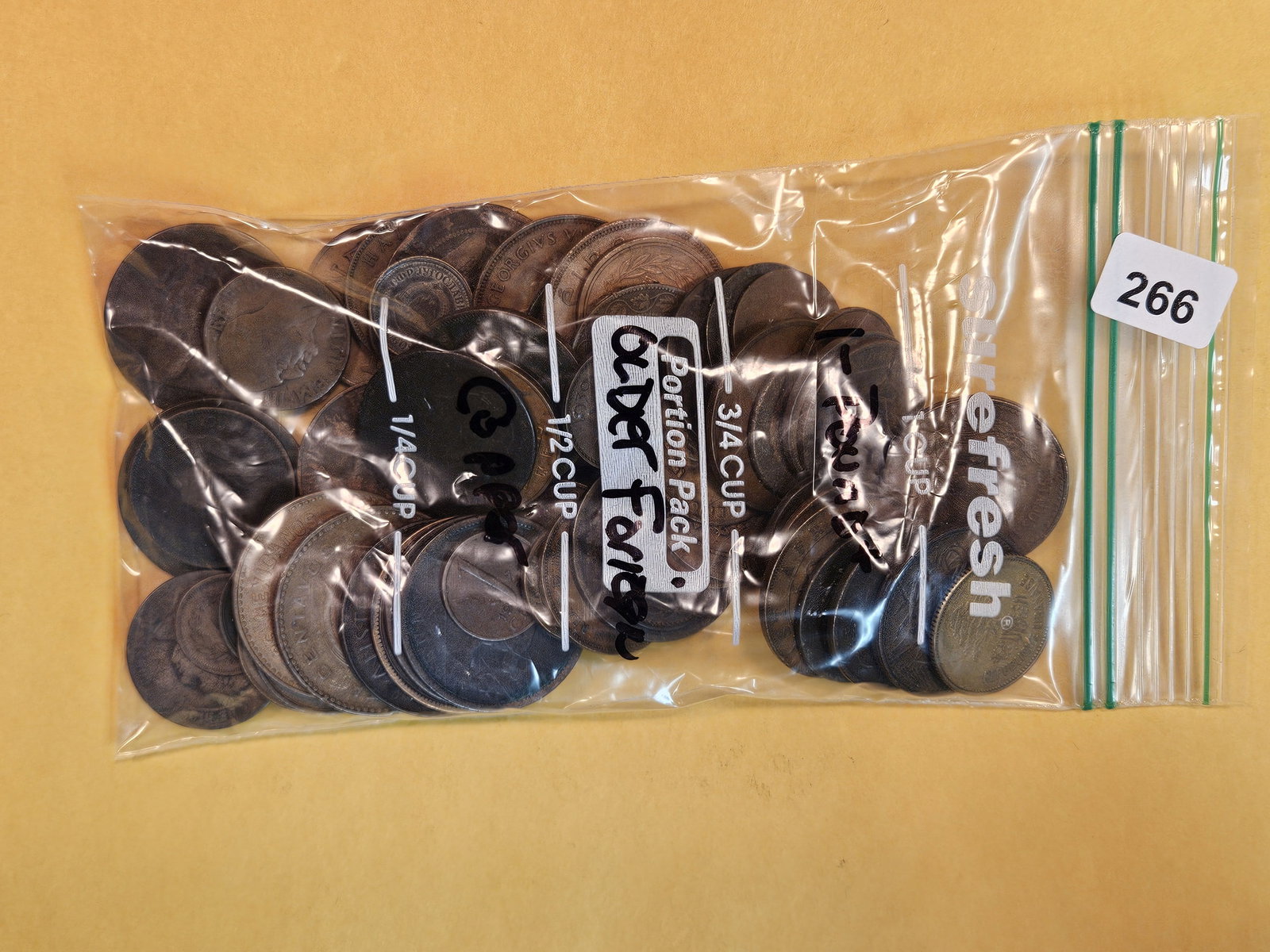 ONE POUND of older, mixed, Copper, World Coins (1 of 2)