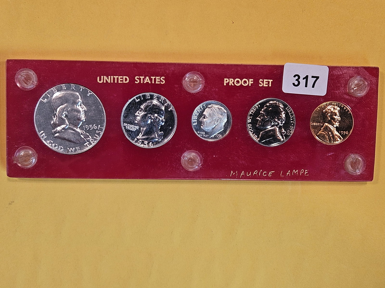 Better 1956 US SILVER Proof Set (1 of 6)