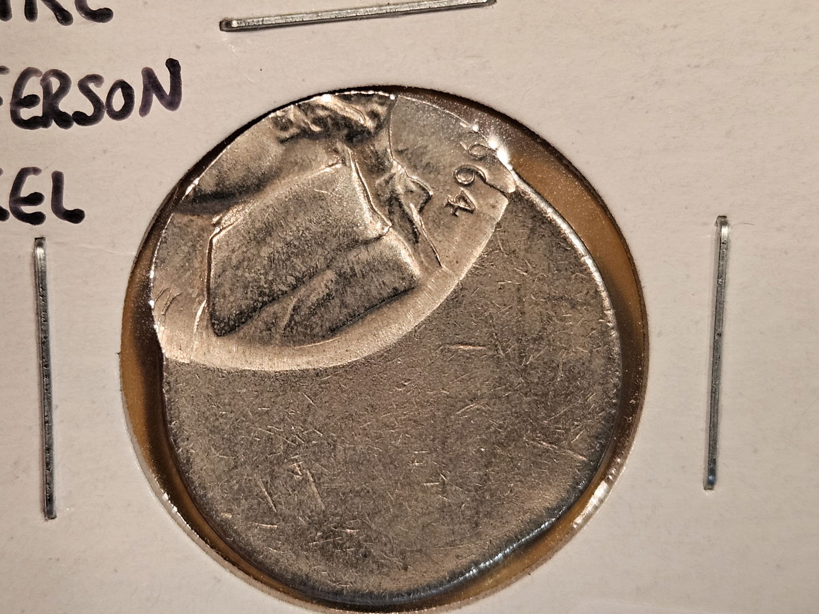 ERROR! Brilliant Uncirculated 1964 Jefferson Nickel (1 of 3)