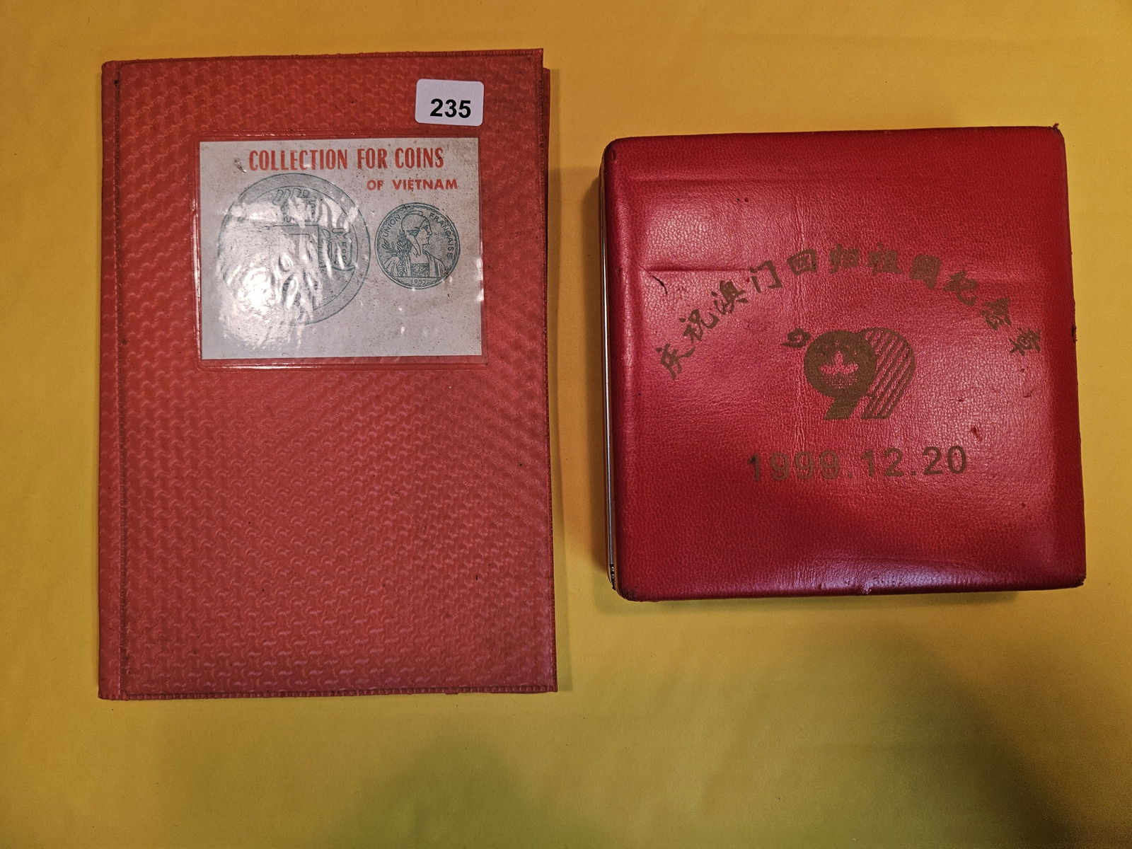 Two Asian coin sets: Vietnam and maybe China?