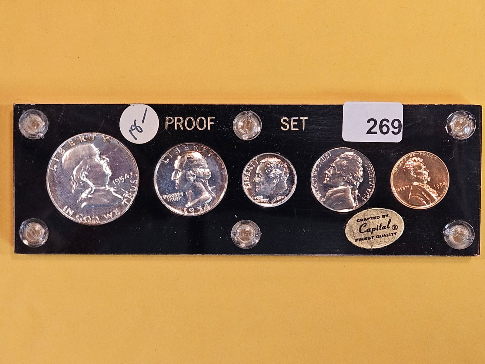 Scarcer 1954 US Silver Proof Set (1 of 11)