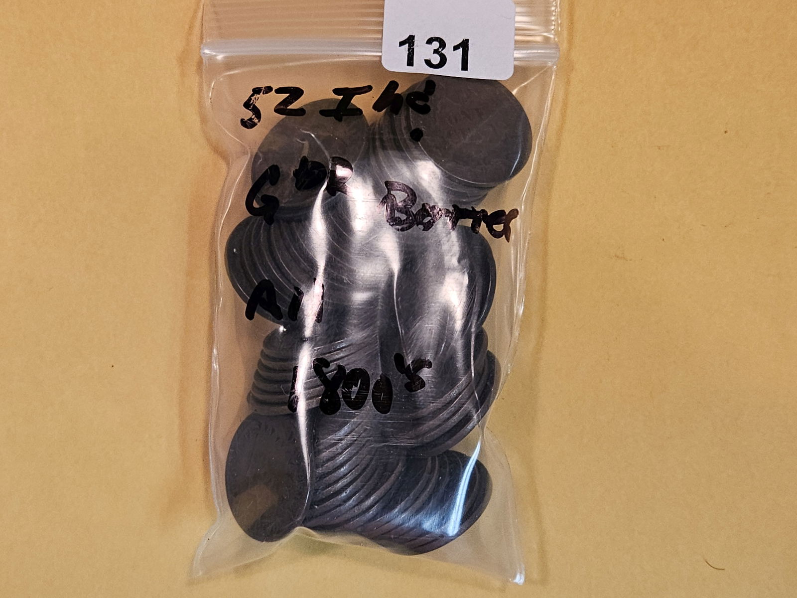 Fifty-two Indian Cents (1 of 2)