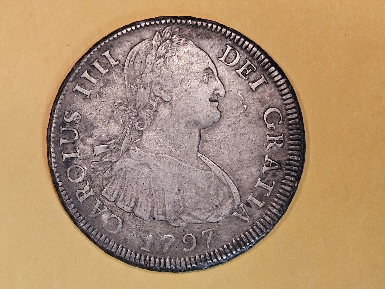 1797 pp Bolivia silver 8 reals in Very Fine - 30 (1 of 5)
