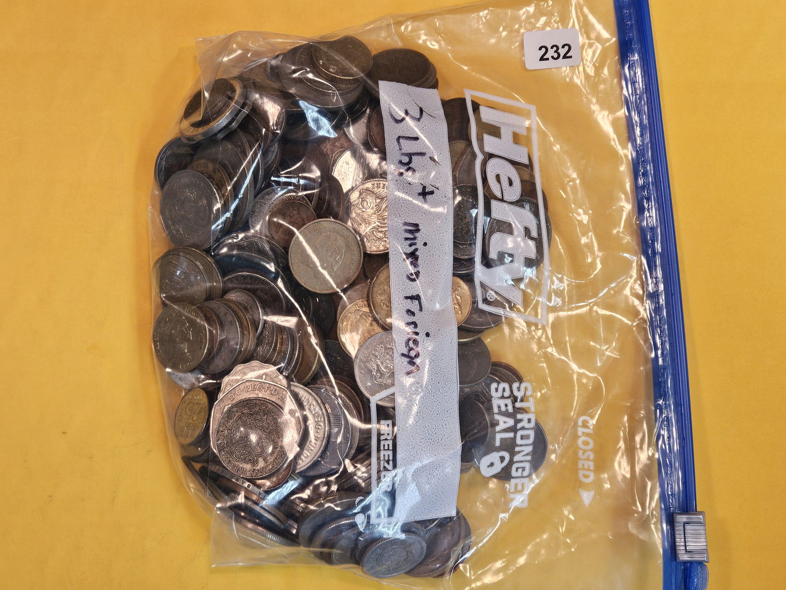 THREE POUNDS of mixed World coins (1 of 2)