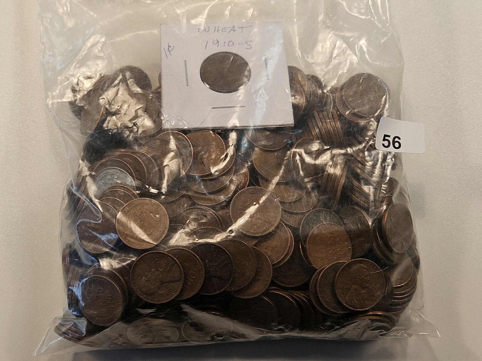 Three Pounds Wheat Cents with a Semi-key date (1 of 3)