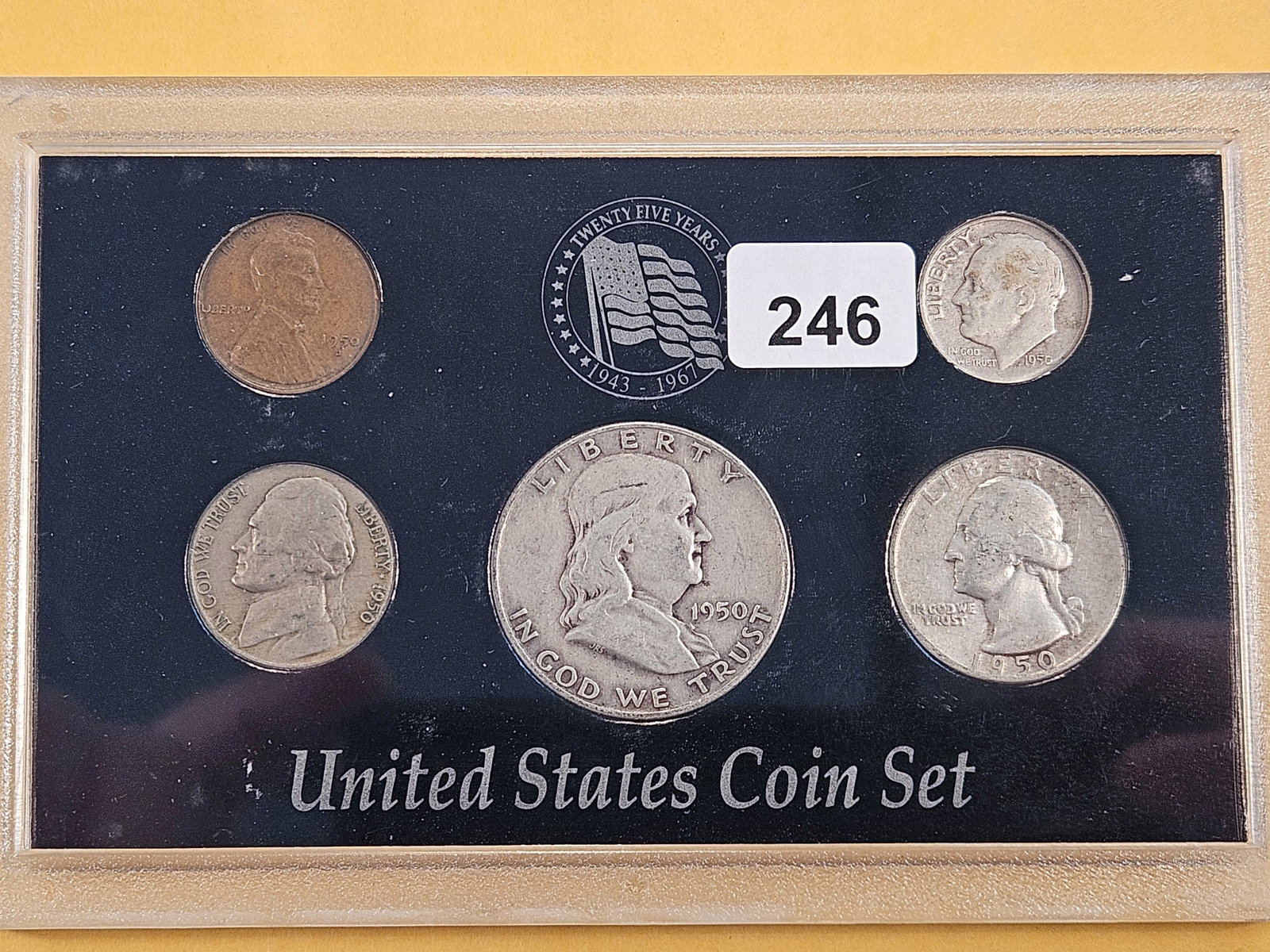 1950 Silver Coin Type Set (1 of 2)