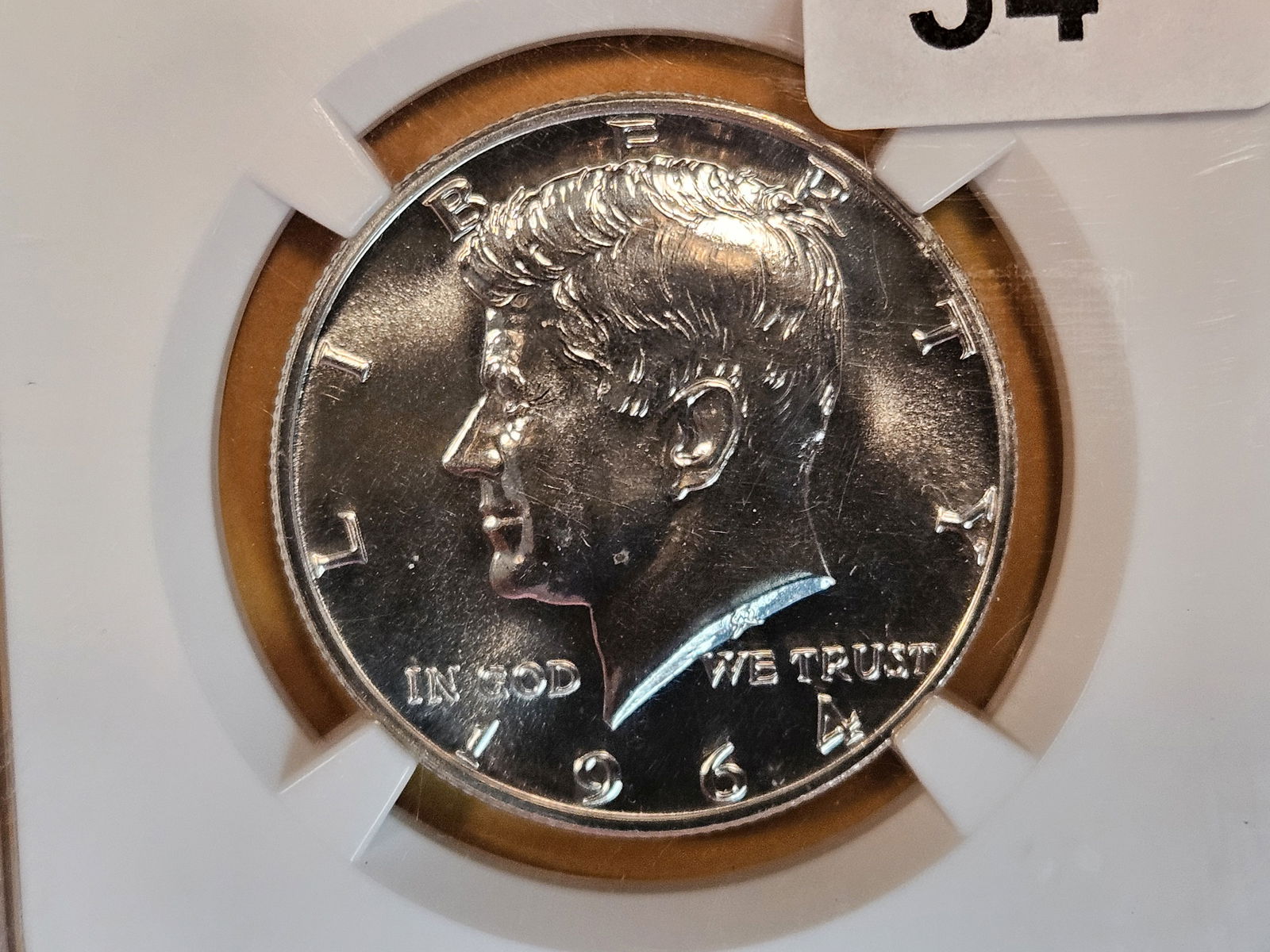 Superb GEM! NGC 1964 Kennedy Half Dollar in Proof 67 (1 of 4)