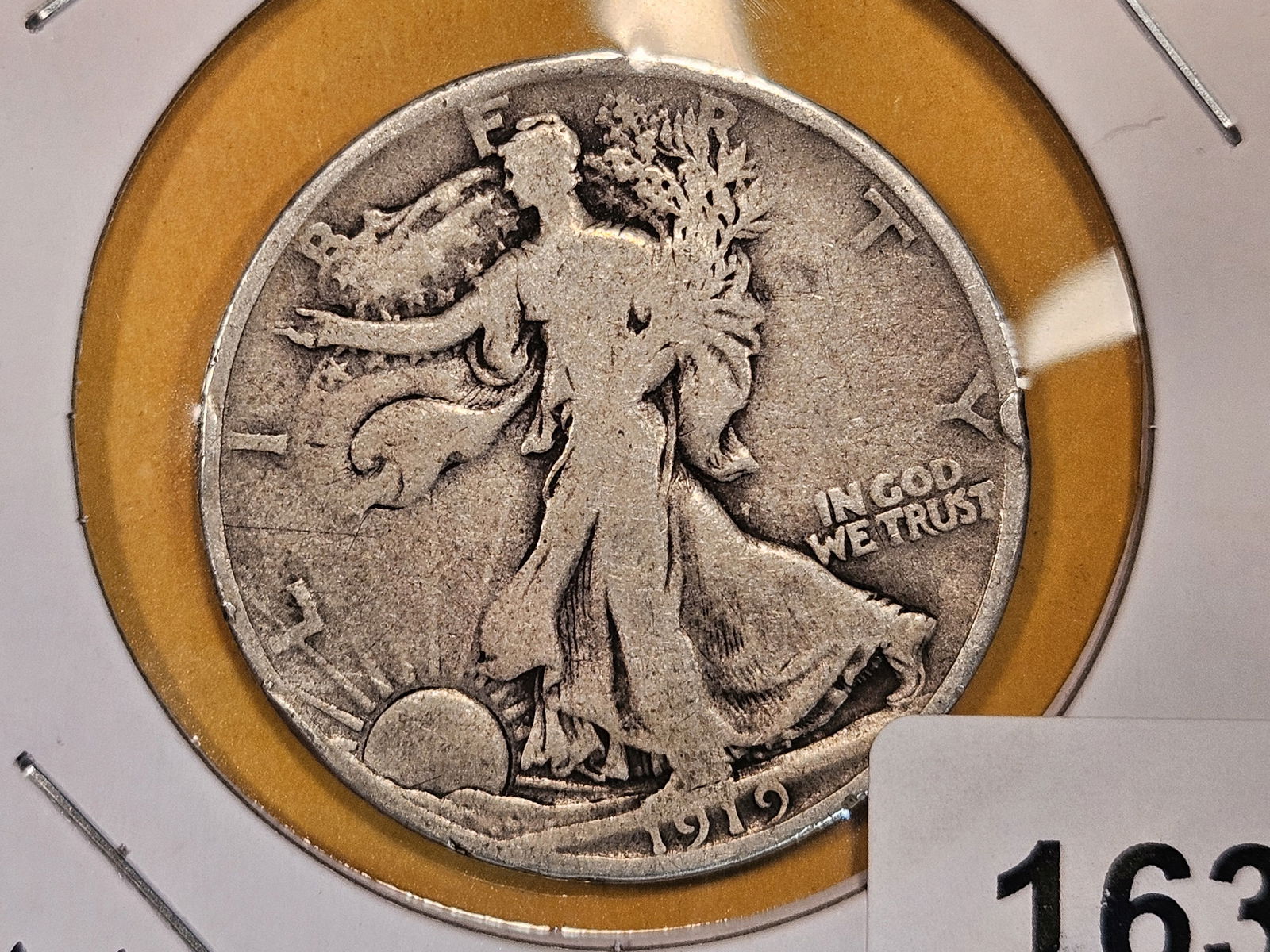 Better Date 1919-D Walking Liberty Half Dollar (1 of 3)