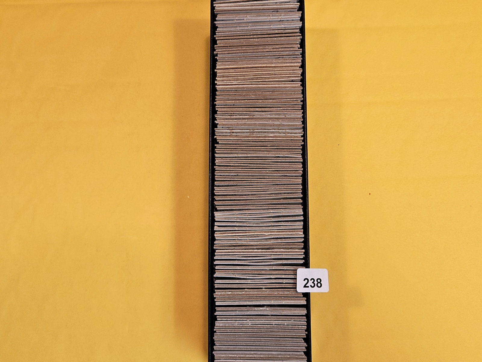 Full, Single-row Stock box of mixed World Coins (1 of 4)