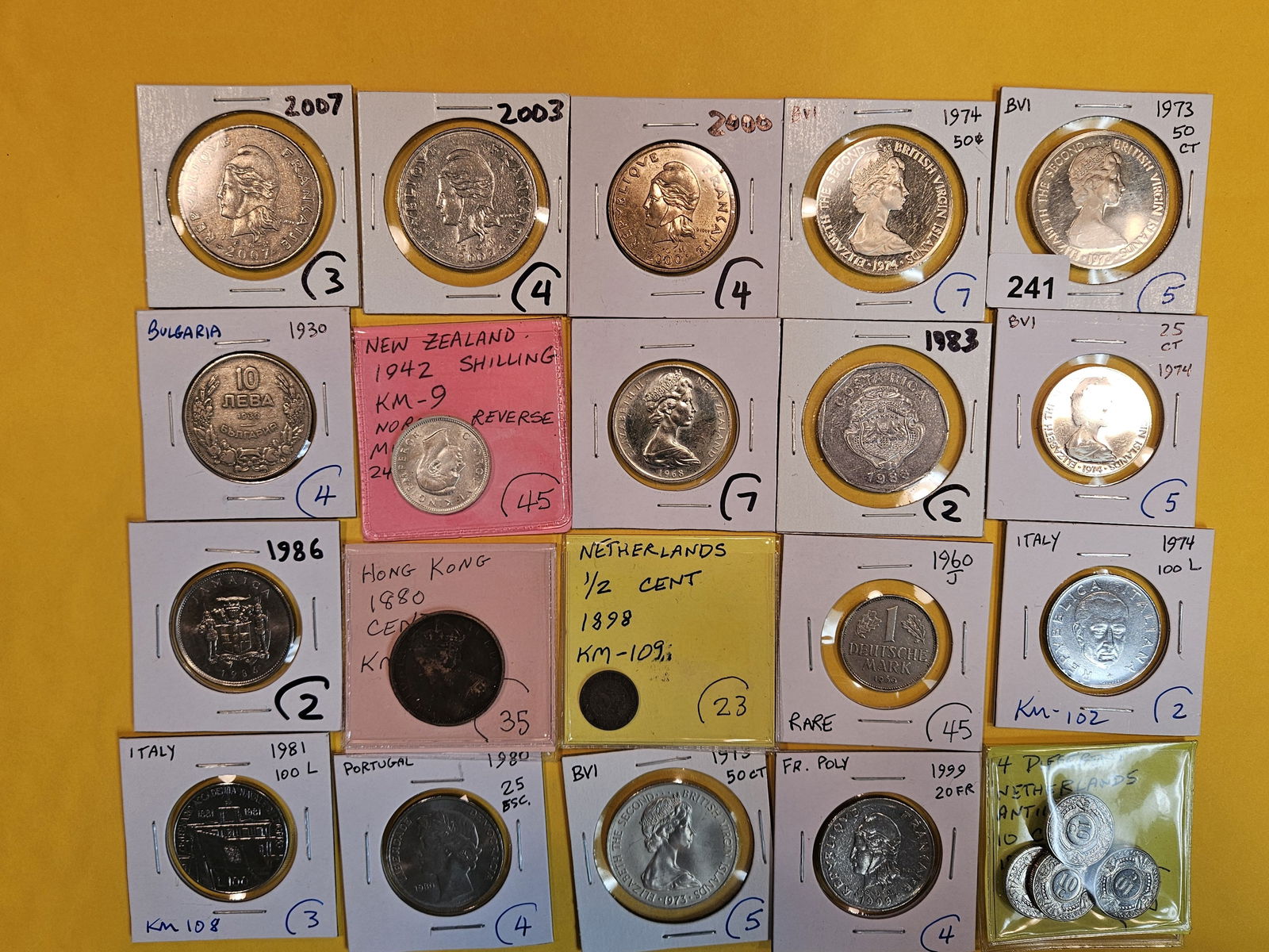 Twenty Better, mixed, World Coins (1 of 7)