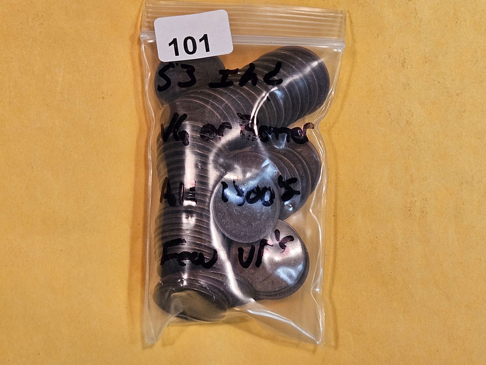 Fifty-three Indian Cents (1 of 2)