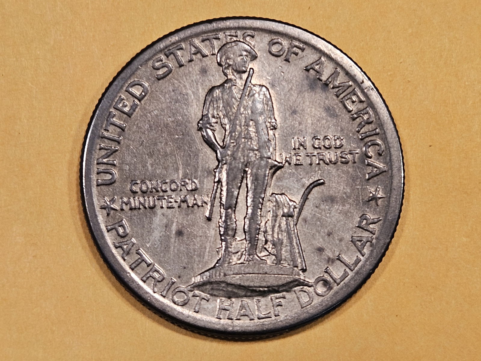 1925 Lexington-Concord Commemorative silver half dollar (1 of 5)
