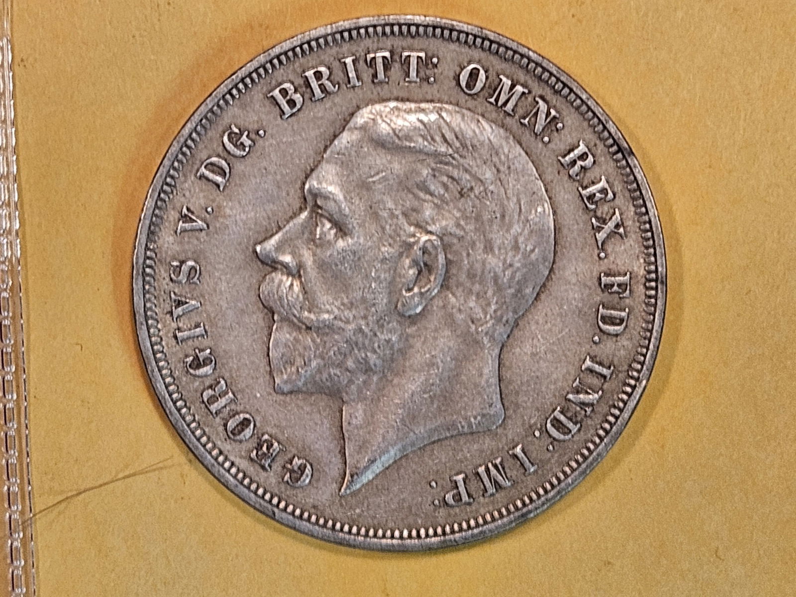 1935 Great Britain silver Crown in Extra Fine (1 of 3)