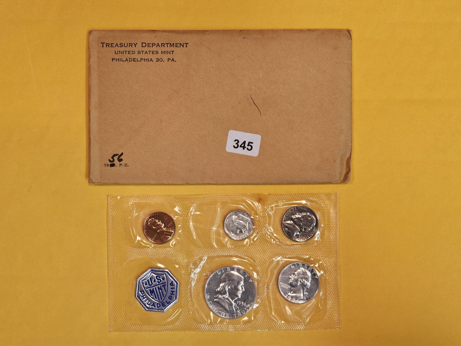 Better Date GEM Proof 1956 US SILVER Proof Set (1 of 3)