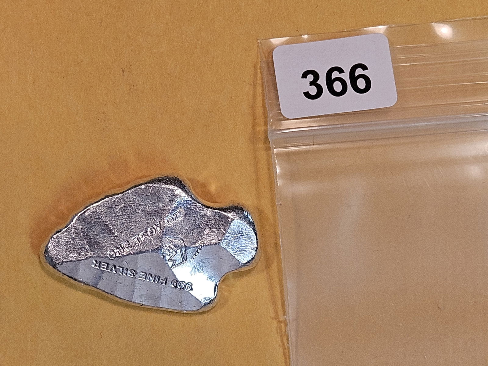 One Troy ounce .999 fine silver art piece (1 of 3)