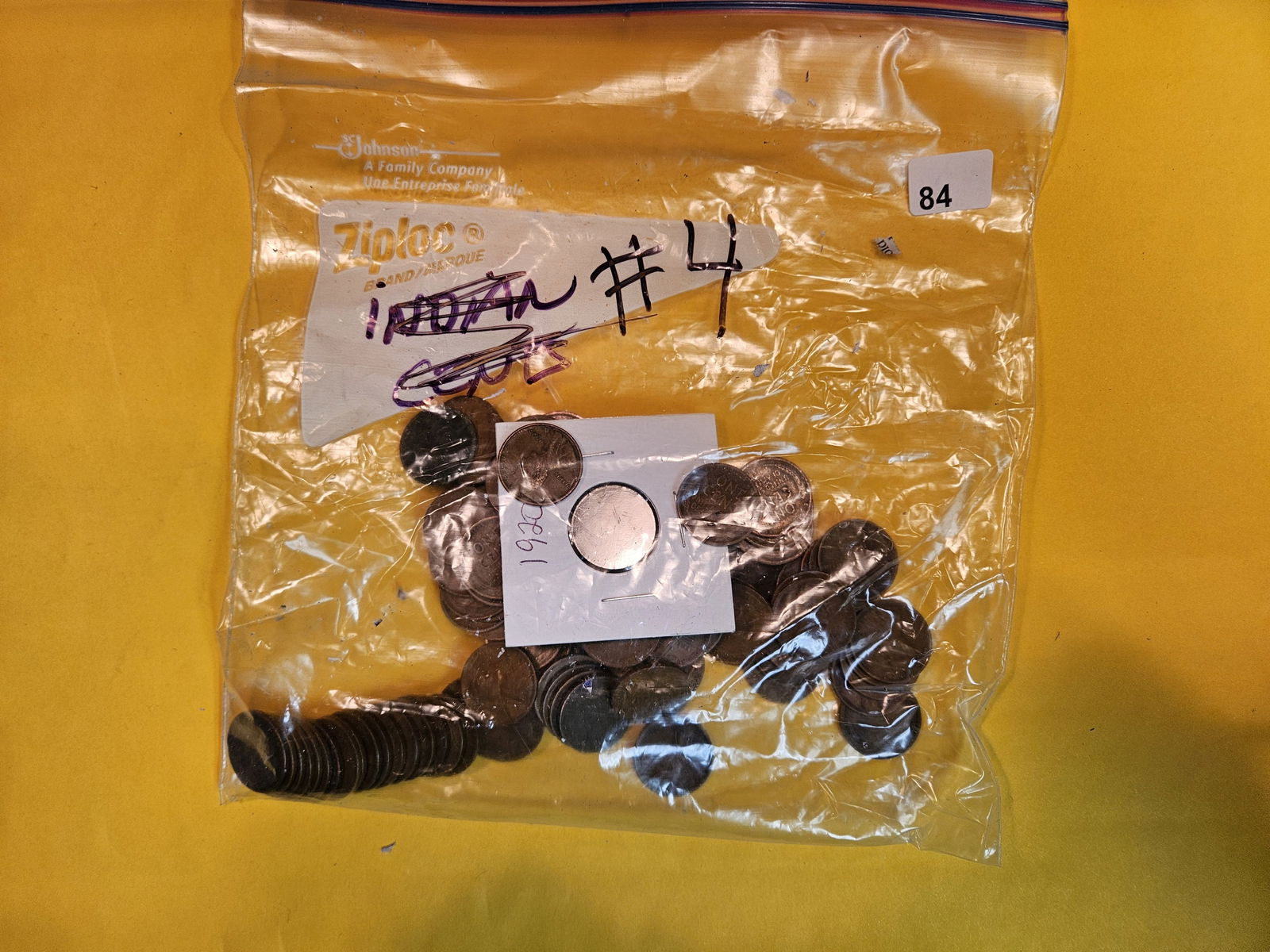 One hundred and one Wheat cents from the 1910's and 1920's (1 of 1)