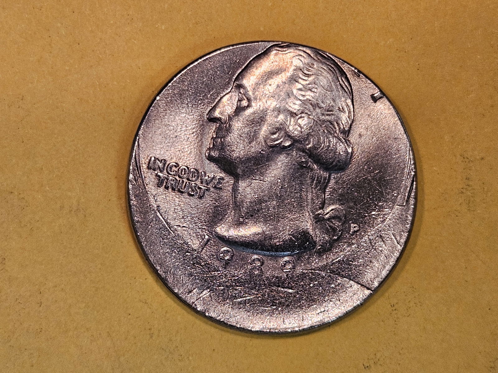 MINT ERROR! Choice Brilliant Uncirculated 1989 Washington Quarter (1 of 5)