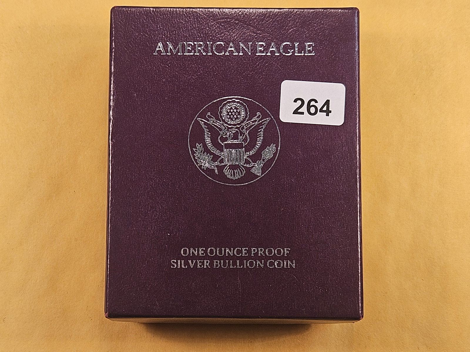 GEM Proof 1992 American Silver Eagle (1 of 5)