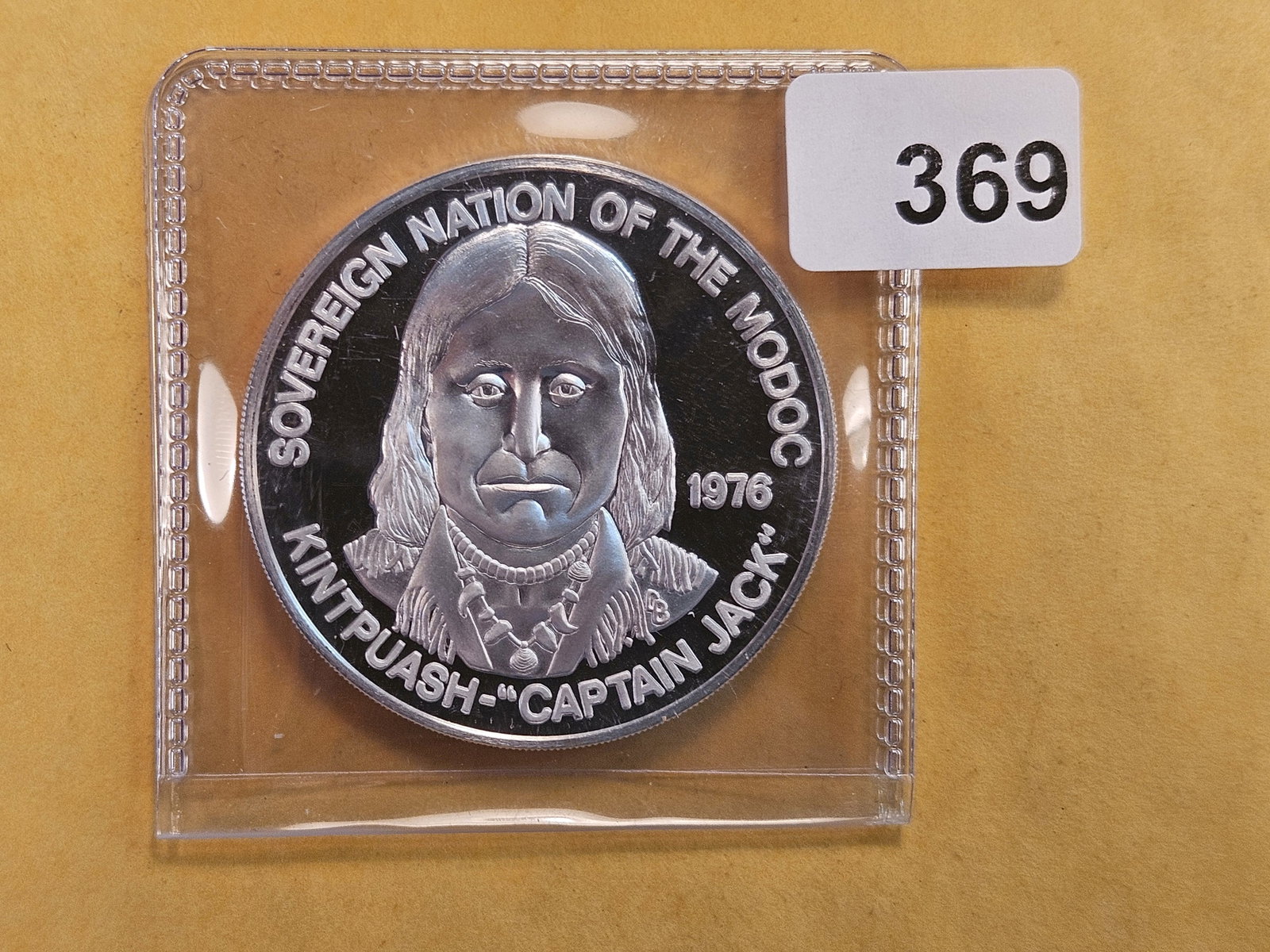 GEM Proof One Troy Ounce .999 Fine Silver Art Round (1 of 2)