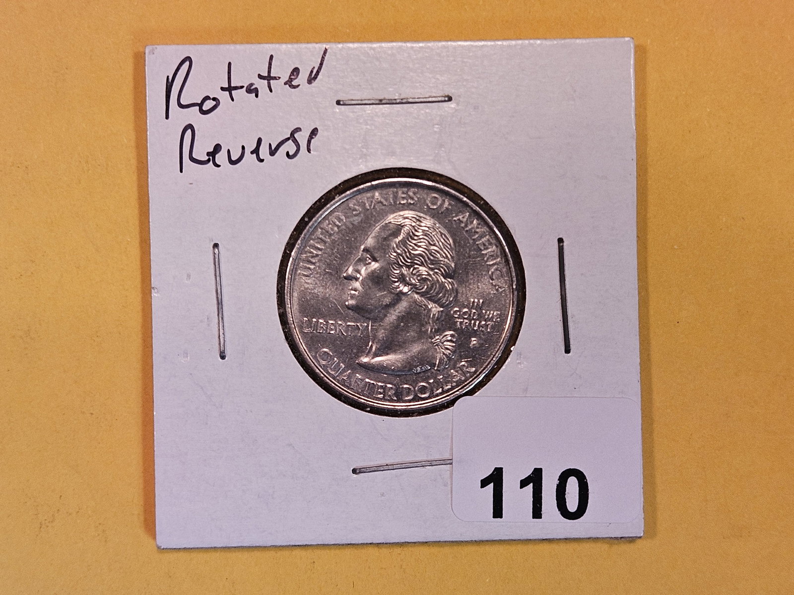 MINT ERROR! 2001 Washington Quarter (1 of 2)