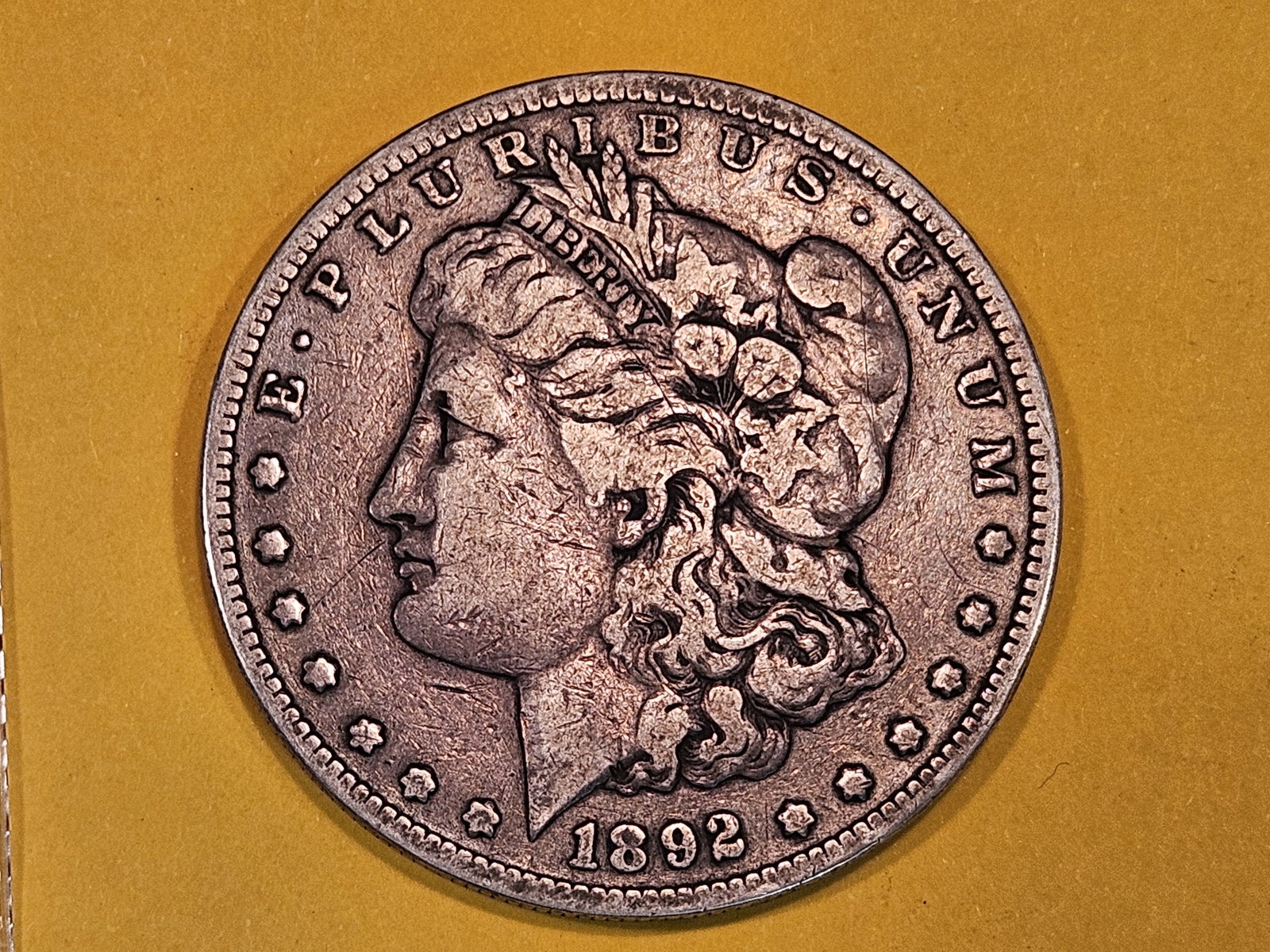 Semi-Key 1892-S Morgan Dollar in Very Fine plus (1 of 3)