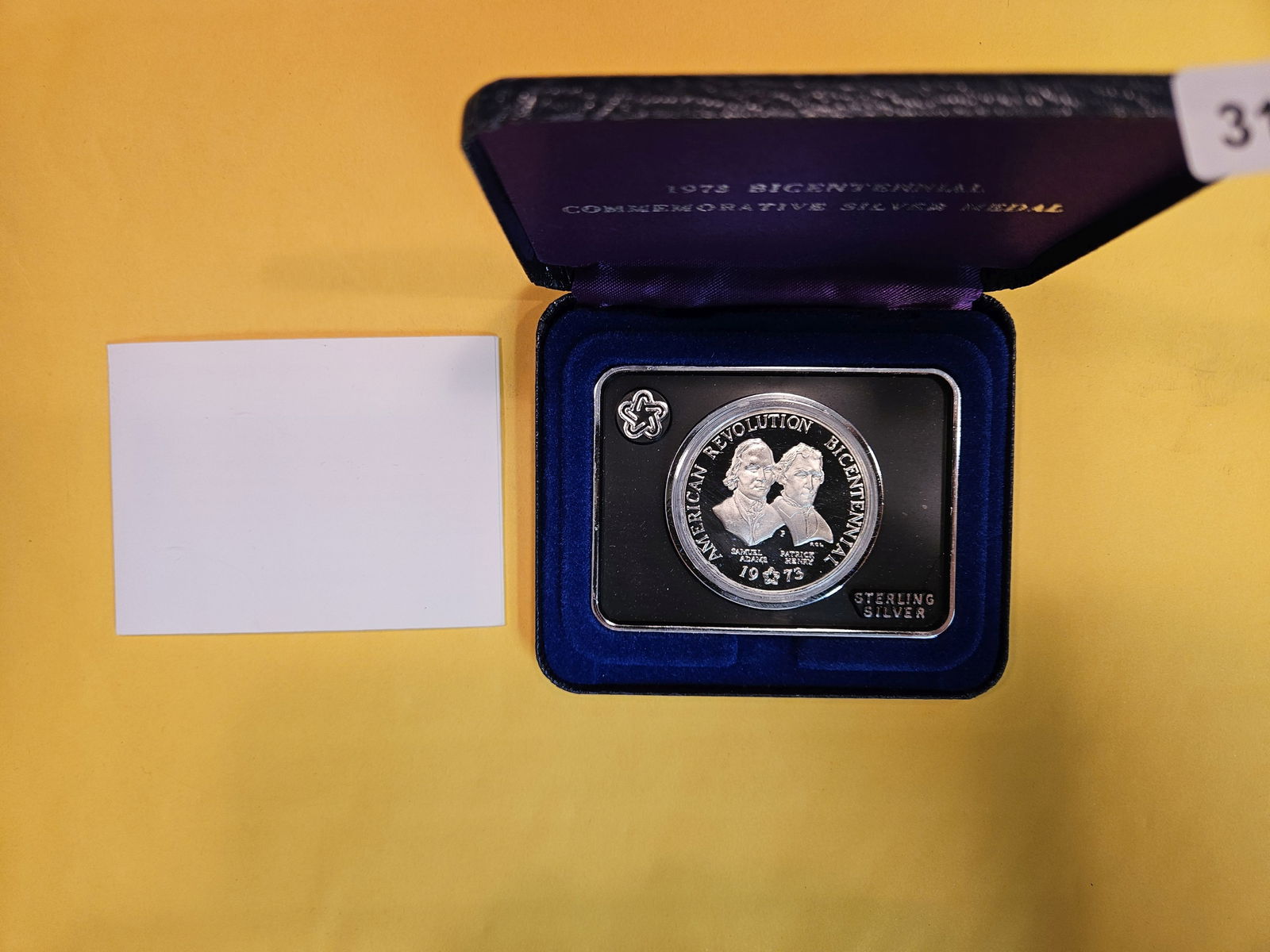 GEM Proof 1973 Bicentennial Commemorative Silver Medal (1 of 3)