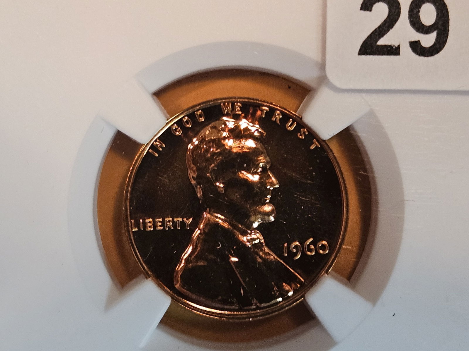 Superb GEM! NGC 1960 Lincoln Cent in Proof 68 RED (1 of 3)