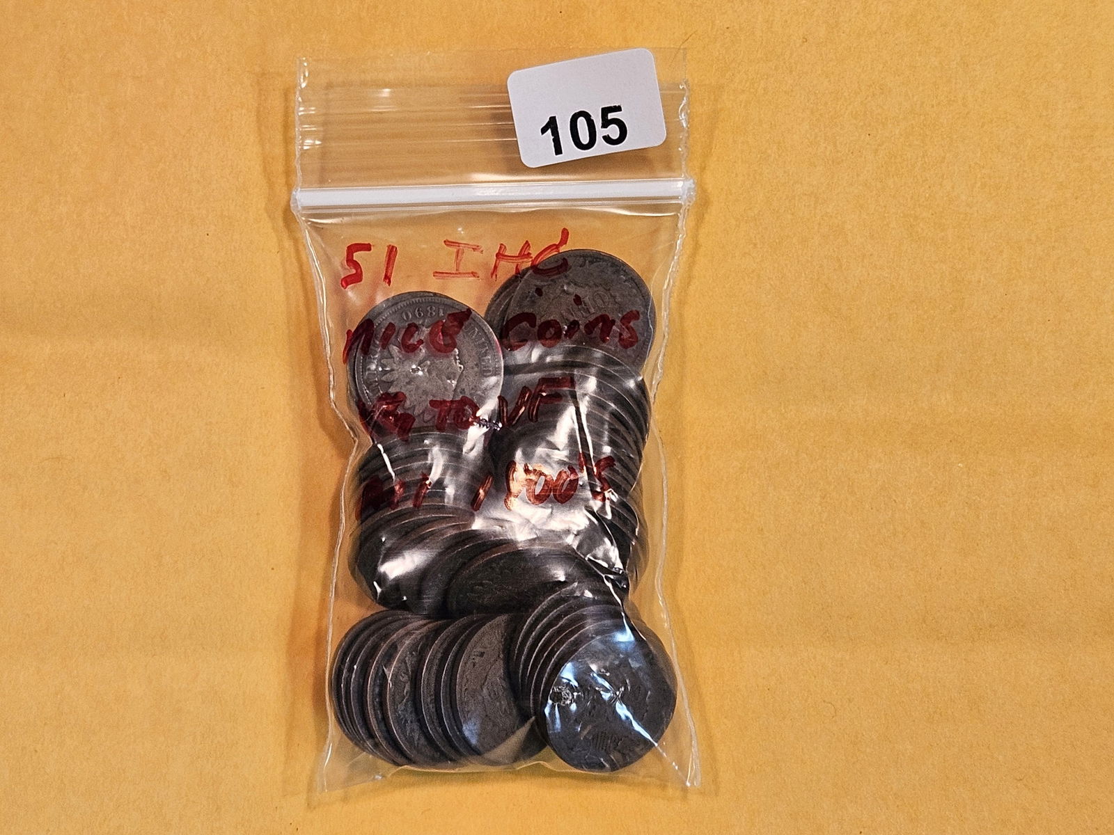 Fifty-one Indian Cents (1 of 2)