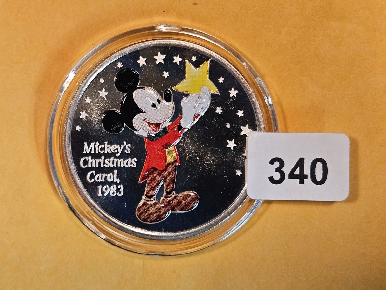 One Troy ounce .999 fine silver art round (1 of 2)