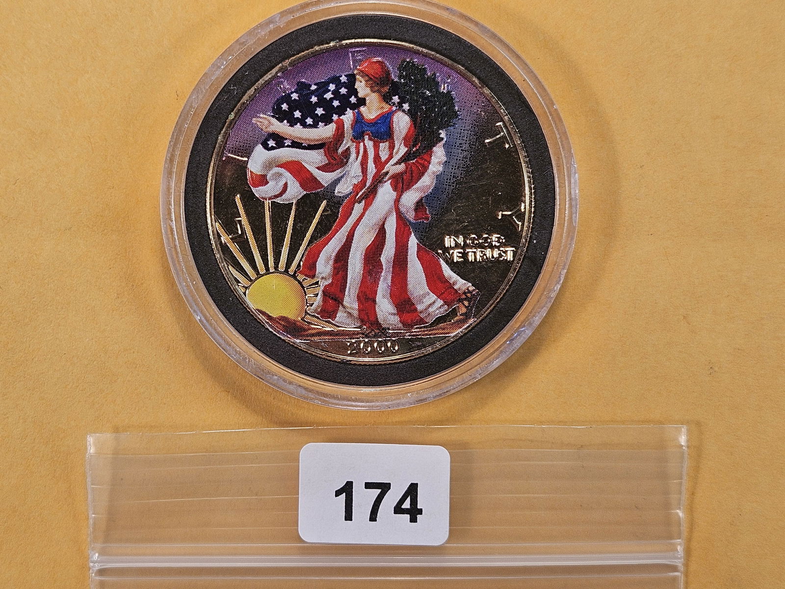 GEM Brilliant Uncirculated 2000 American Silver Eagle (1 of 2)