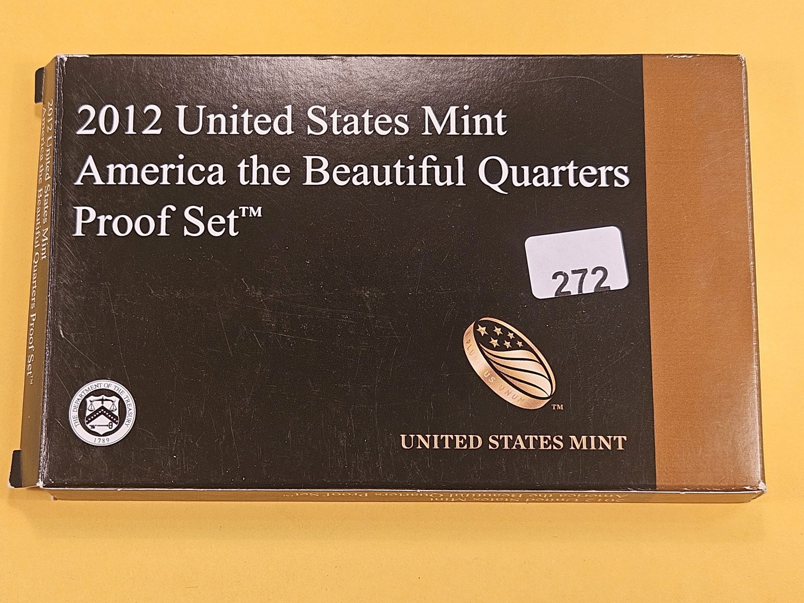 KEY DATE! 2012 US Proof Quarter Set (1 of 2)
