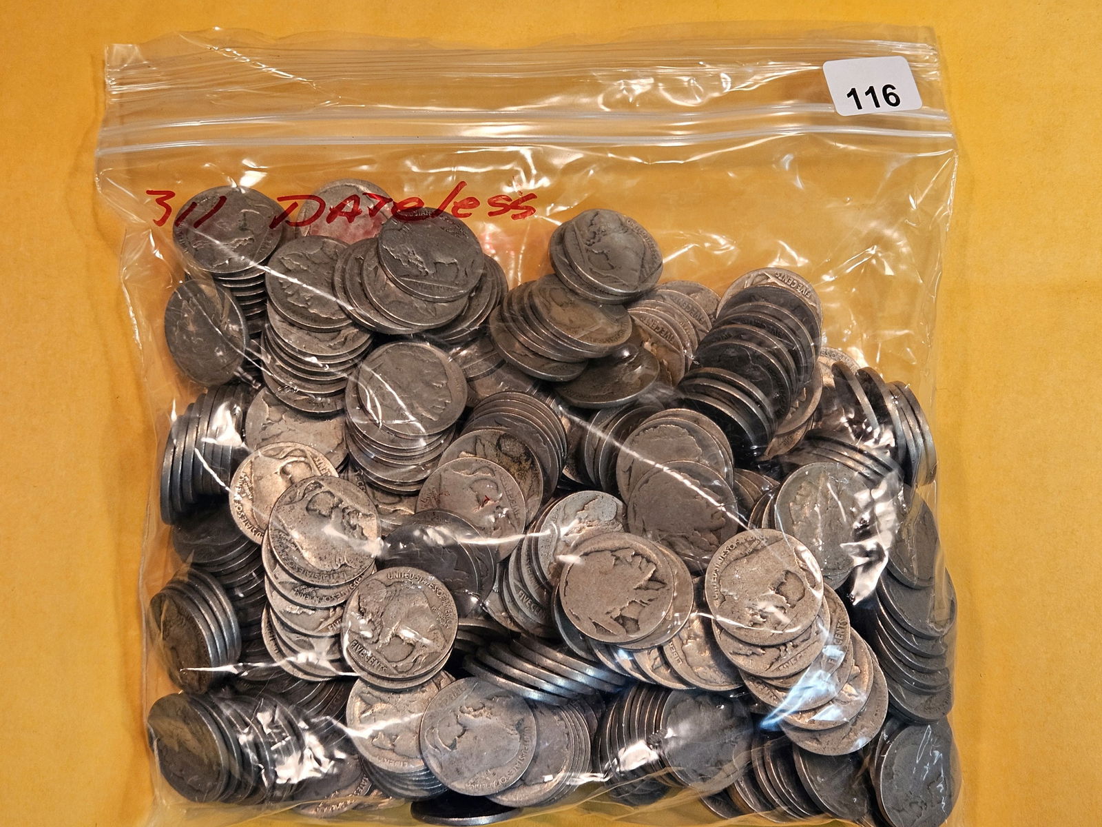 THREE Hundred eleven Buffalo Nickels (1 of 1)