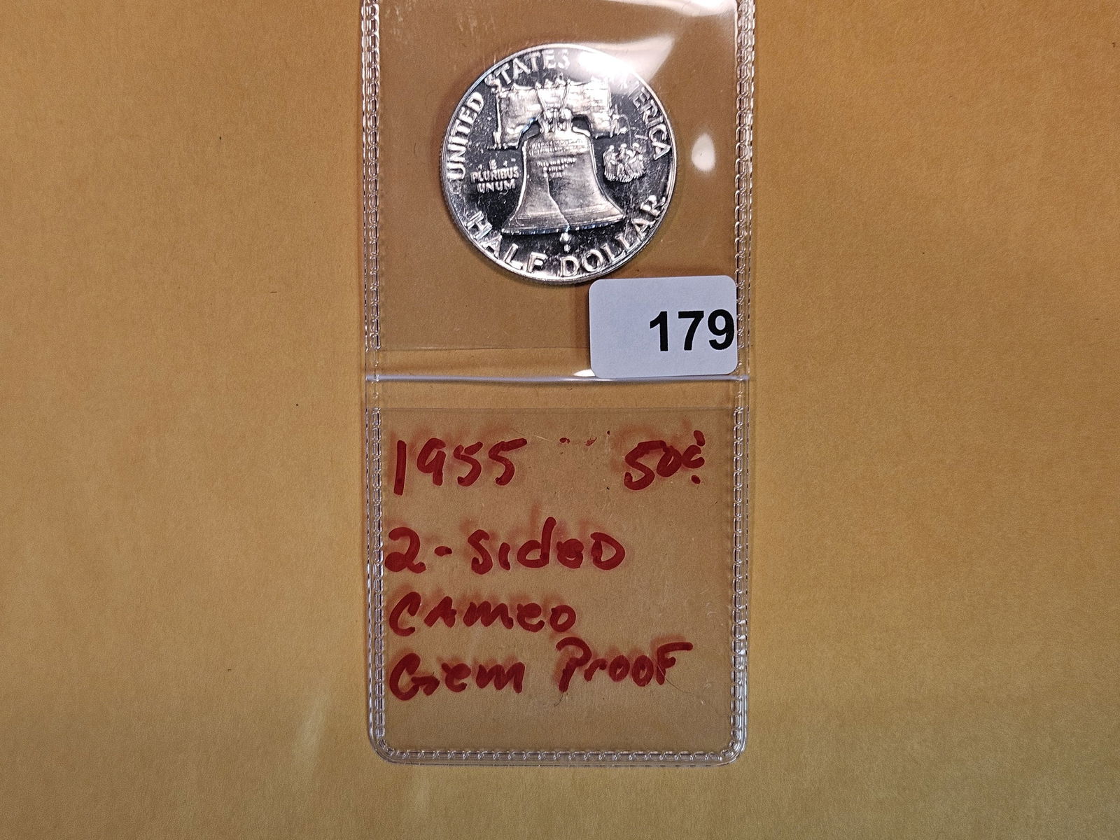 GEM Proof 1955 Franklin Half Dollar (1 of 3)