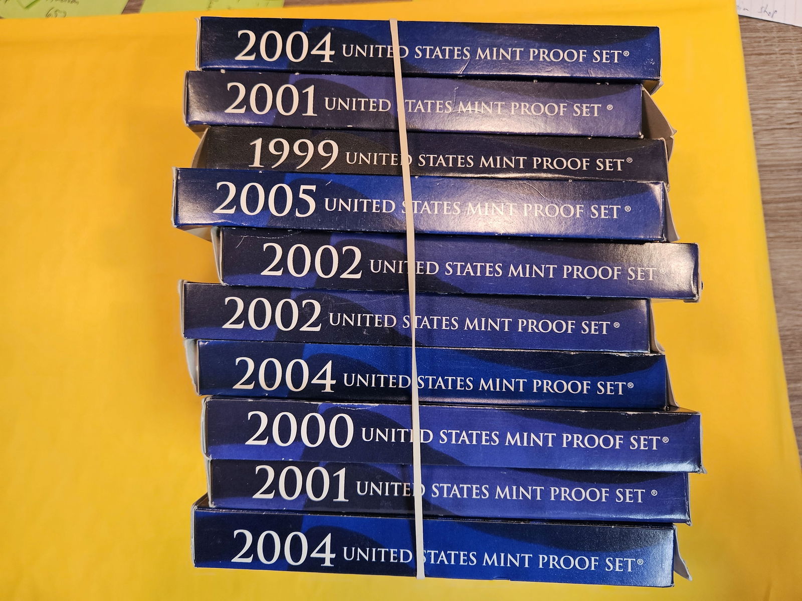 TEN mixed US Proof Sets (1 of 2)